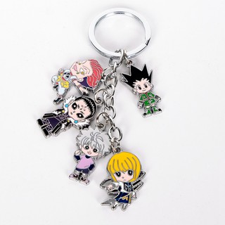 Hunter x Hunter Anime Art Keychain Gon, Killua, Kurapika, Hisoka, Ilumi HXH