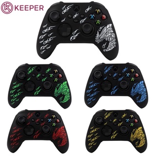 [FAST SHIP] เคสซิลิโคนอ่อนนุ่มสำหรับ Xbox Series X Controller Gamepad ฝาครอบป้องกัน Thumb Grips จอยสติ๊ก Cover Skin