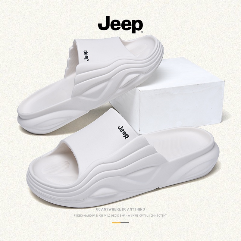 JEEP รองเท้าแตะ  รองเท้าหัวโต  กันลื่น  เวลาว่าง   jeep shoes