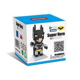 HSANHE 8104 ตัวต่อ เลโก้ชุดแบทแมน แบบมีฐาน NANO Micro Block(Batman)