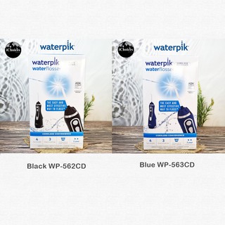 เครื่องฉีดพ่นน้ำทำความสะอาดฟัน ไหมขัดฟันพลังน้ำ ไร้สาย Waterpik® Waterflosser Cordless Advanced WP-562CD or WP-563CD