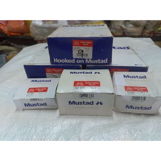 เบ็ดตรากุญแจ Mustad รหัส 900 แบบไม่มีรู   เบอร์ 4-9  100 ตา สำหรับตกปลา