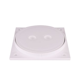 ฝาส้วม ฝาส้วม FLUSSO PP 6 นิ้ว แท้งค์น้ำและถังบำบัด งานระบบประปา SEPTIC LID FLUSSO PP 6"