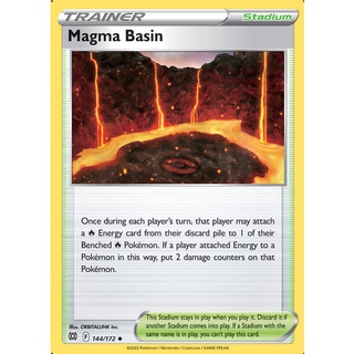 PE PE-BRST-144 Magma Basin Brilliant Stars Sing Uncommon - EN 144 0821000022577