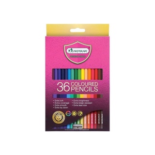 ดินสอสีไม้ยาว 36  สี มาสเตอร์อาร์ต Super Premium