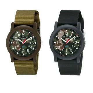 Timex Camper Camo TM-TWLB14100/TM-TWLG00100 นาฬิกาข้อมือผู้ชายและผู้หญิง