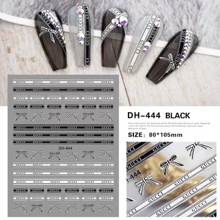 สติกเกอร์แบรนด์แต่งเล็บ แผ่นละ12.- 📍 สั่งซื้อขั้นต่ำ2แผ่นขึ้นไป