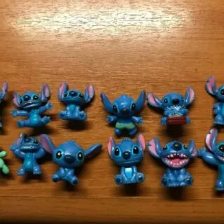 (🎉พร้อมส่ง🎉) โมเดลสติช lilo & Stitch 12ตัว/แพ็ค ของเล่น ตั้งโชว์ ตกแต่ง น่ารัก
