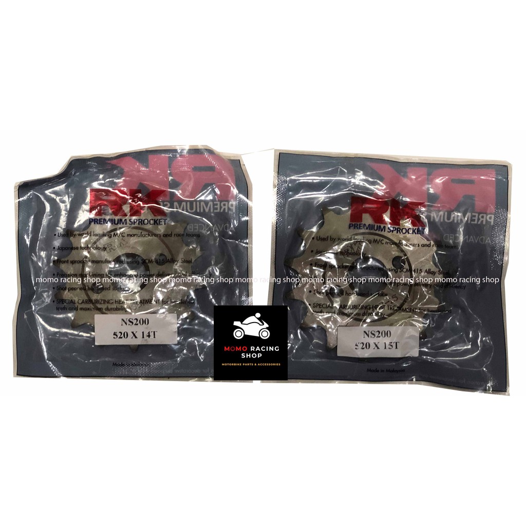 RK Modenas PULSAR NS200 520 เฟืองหน้า