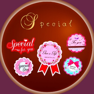 (แพ็ค 5 ชิ้น) TAG : special | gift | วันพิเศษ | ของขวัญ