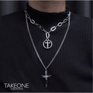 ⛓TAKEONE 🛠necklace สร้อยคอสแตนเ