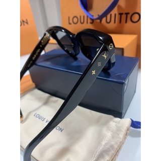 LV Black Round Sunglasses,New