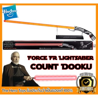 ของเล่นสตาร์วอร์สลิขสิทธิ์ของแท้ Force FX Lightsaber Count Dooku