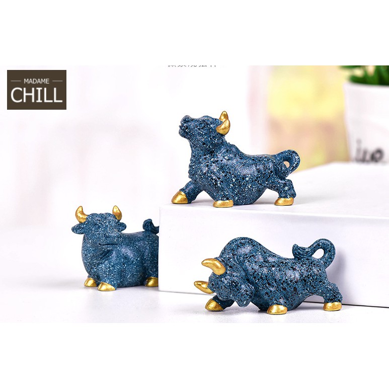 [MC955] ตุ๊กตุ่นจิ๋ว กระทิง ดุเดือด (1 ตัว ราคา 25 บาท)