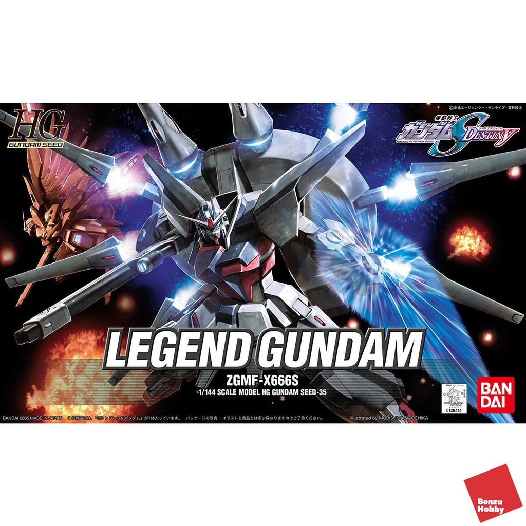 4573102557186 HG SEED 1/144 LEGEND GUNDAM