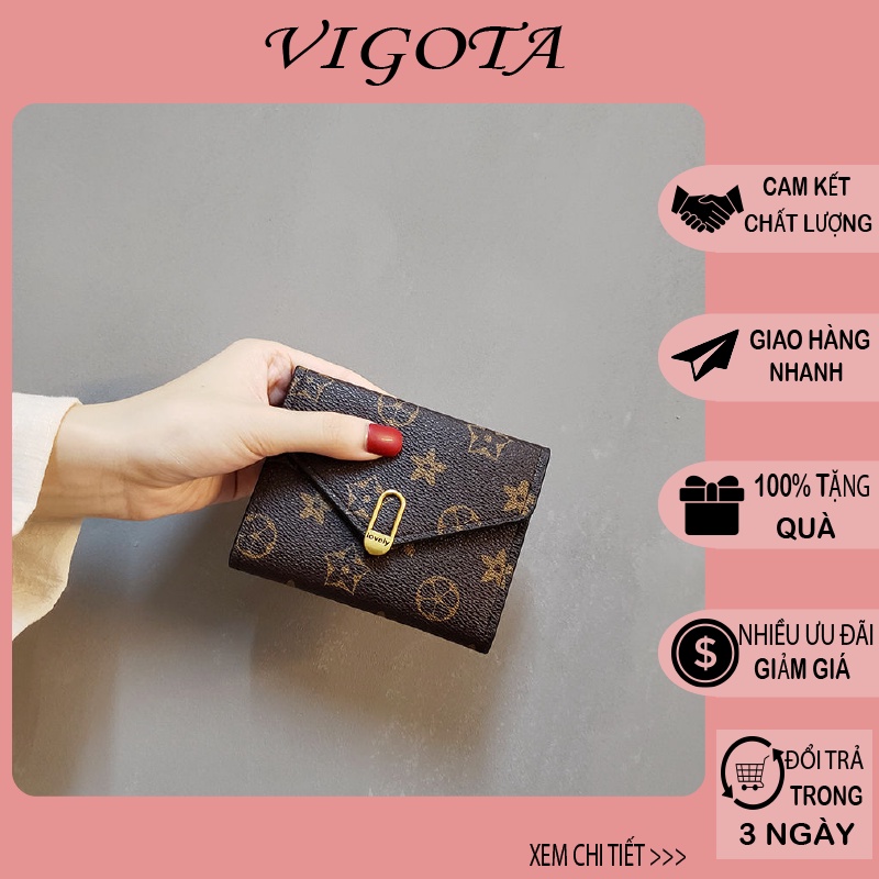 Lucia Womens Handheld Wallet ราคาถูก Womens Short Wallet VD18