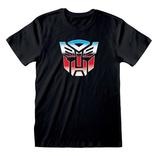 เสื้อยืด เสื้อยืดวินเทจ เสื้อยืดพิมพ์ลาย Transformers Autobot Mens เสื้อคนอ้วน เสื้อตราหานคู่ Tee