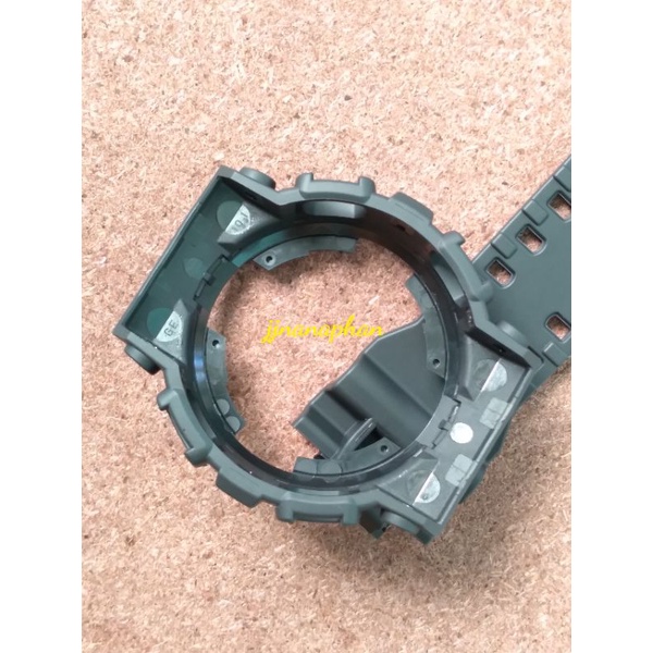 กรอบสายg-shockของแท้รุ่นga-110/ga-100สีดำด้าน(ไม่มีตะขอ)​