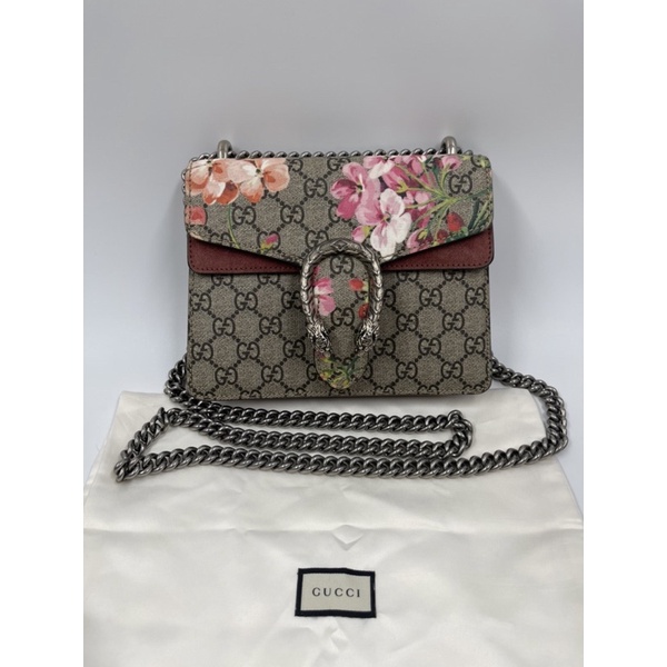 GUCCI Dionysus Mini Blooms Print Shoulder Bag