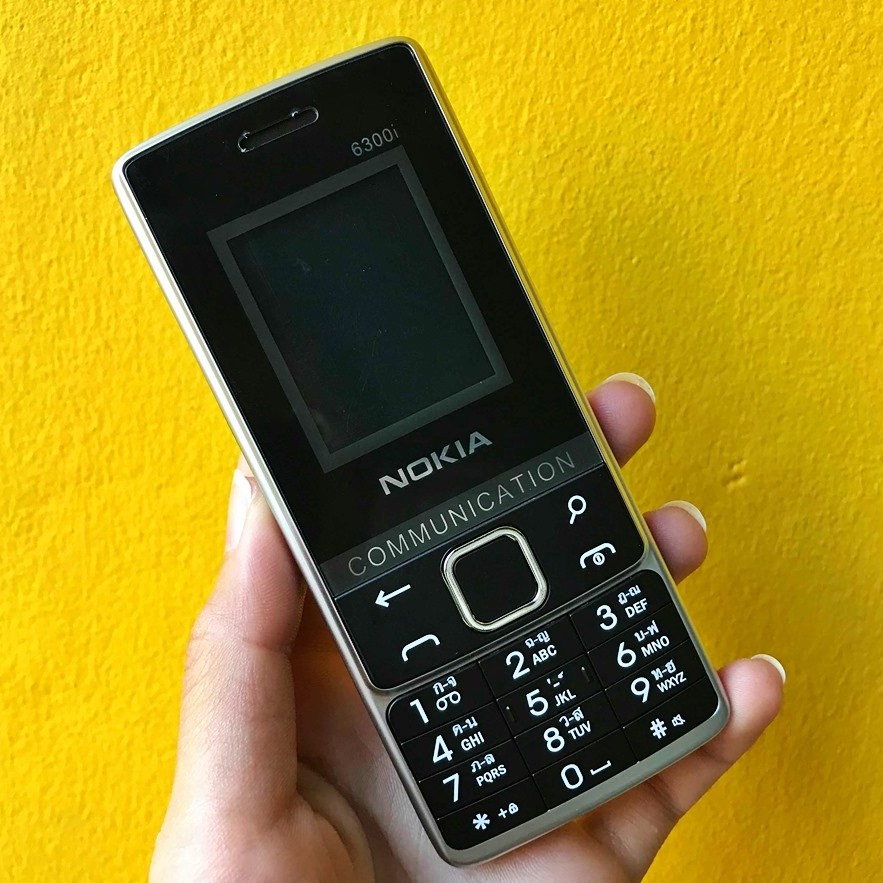 โทรศัพท์มือถือ NOKIA  PHONE 6300 (สีดำ) 3G/4G รุ่นใหม่ โนเกียปุ่มกด