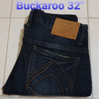 ยีนส์ใหม่ ยี่ห้อ buckaroo เอว 32 นิ้ว