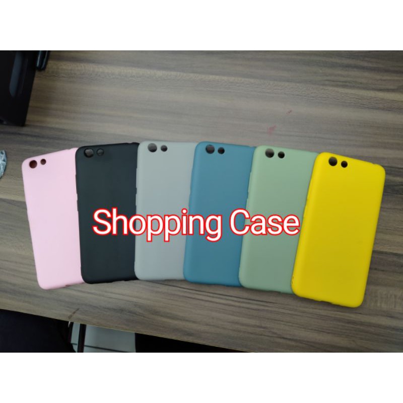 SHC888 VIVO Y53 SIX CANDY CASE PREMIUM SOFTCASE สี PLAIN