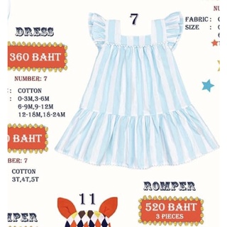 Babylovett  collection 🎪 เดรส 5T New✨