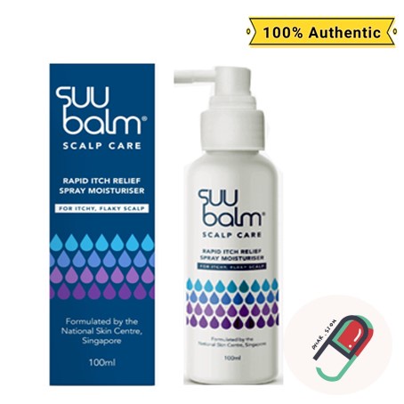 Suu Balm Rapid Itch Relief Scalp Spray Moisturizer 100ml