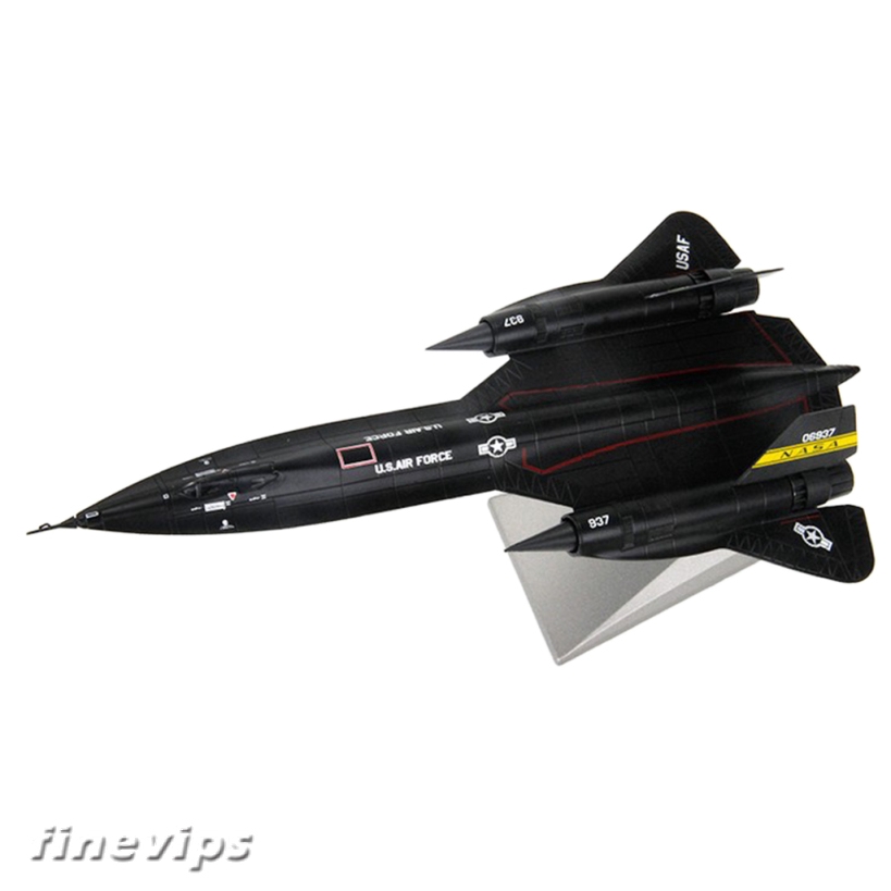 FinevipsMY 1144 Scale Diecast Reconnaissance Plane Model SR-71A ...
