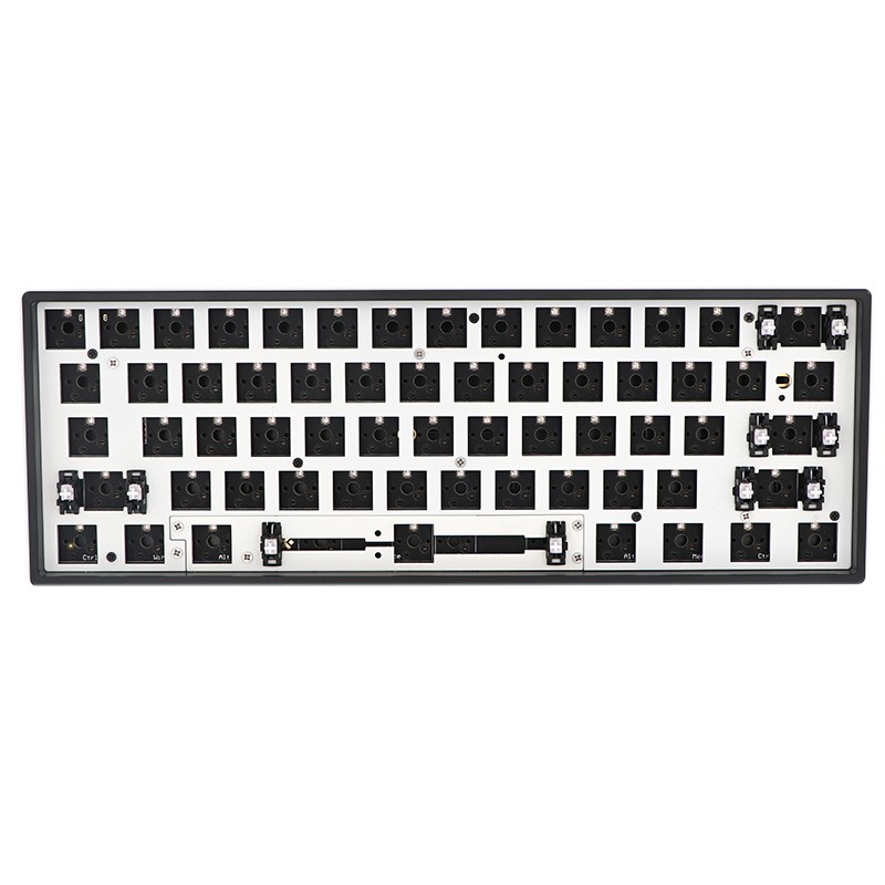 ระเบิด geek GK61X ปรับแต่ง 60% GH60 dual-mode mechanical keyboard kit PCB เมนบอร์ดแบบมีสาย RGB แป้นพ
