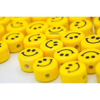 ลูกปัดยิ้ม Smiley Beads 16mm