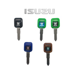 KCIS1 กุญแจรถยนต์Isuzu หัวสติ๊กเกอร์และลายไม้ มังกรทอง