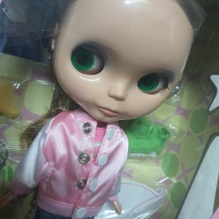 12 inches TAKARA Neo Blythe Disco Bougie ผมบลอนด์ยาวกลาง ๆ ทรงหน้ารุ่น EBL-9 Year 2003