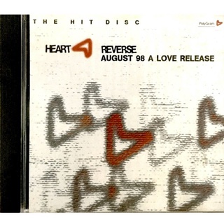 Cdเพลงสากล🔥HEART REVERSE AUGUST 98 A LOVE RELEASE🔥ลิขสิทธิ์แท้ แผ่นใหม่มือ1