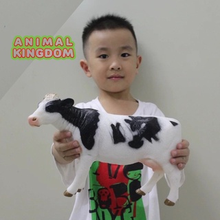 Animal Kingdom โมเดลสัตว์ Cow วัว นม โฮนสไตน์ แม่ ขาวน้ำตาล …