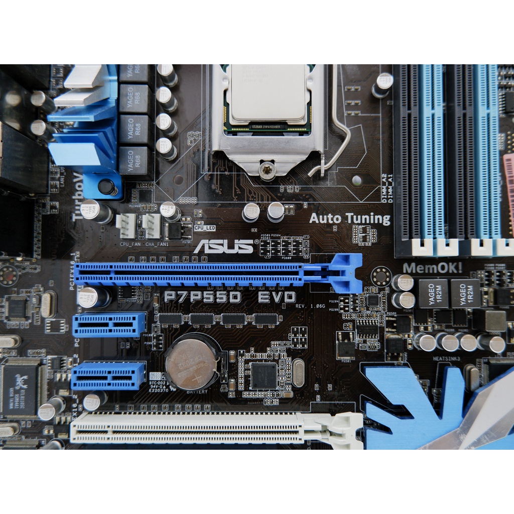 ชุดซีพียูพร้อมเมนบอร์ด CPU : INTEL I3-540 3.06GHz MB : ASUS P7P55D EVO NO BOX P11212 #8