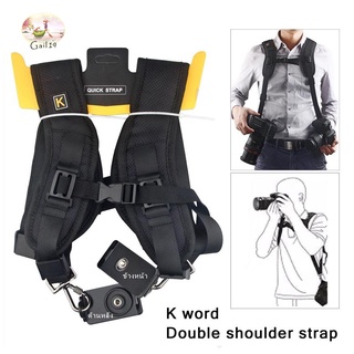 Caden K Quick Strap Double Shoulder สายคล้องไหล่แบบคู่ กล้อง Mirorless DSLR