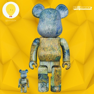 gachabox Bearbrick Vincent van Gogh Country Road in Provence by Night 100%+400% แบร์บริค ของแท้ พร้อมส่ง - Medicom Toy