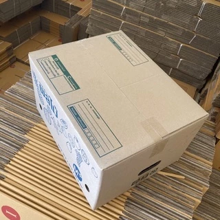 กล่องผลไม้ เบอร์ M+ ขนาด 35.3×45.3×25.5 ซม. กล่องพัสดุฝาชน แพ็ค 10 ใบ หนา 3 ชั้น ราคาส่ง พร้อมส่ง Boxpanda