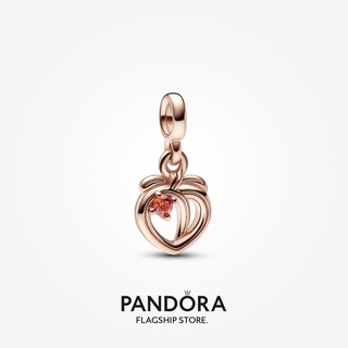 Pandora จี้ลูกพีช ME Cheeky Peach ขนาดเล็ก ของขวัญวันเกิด สําหรับผู้หญิง p615