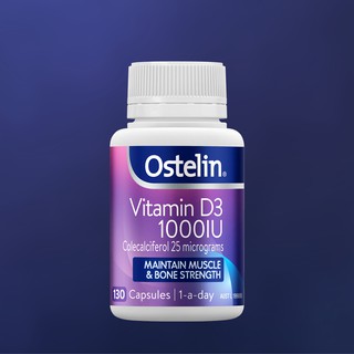 Ostelin Vitamin D3 1000IU - Vitamin D - 130 Capsules