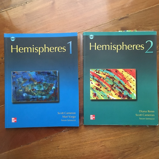 หนังสือเรียนภาษาอังกฤษ Hemispheres1,2 | Shopee Thailand