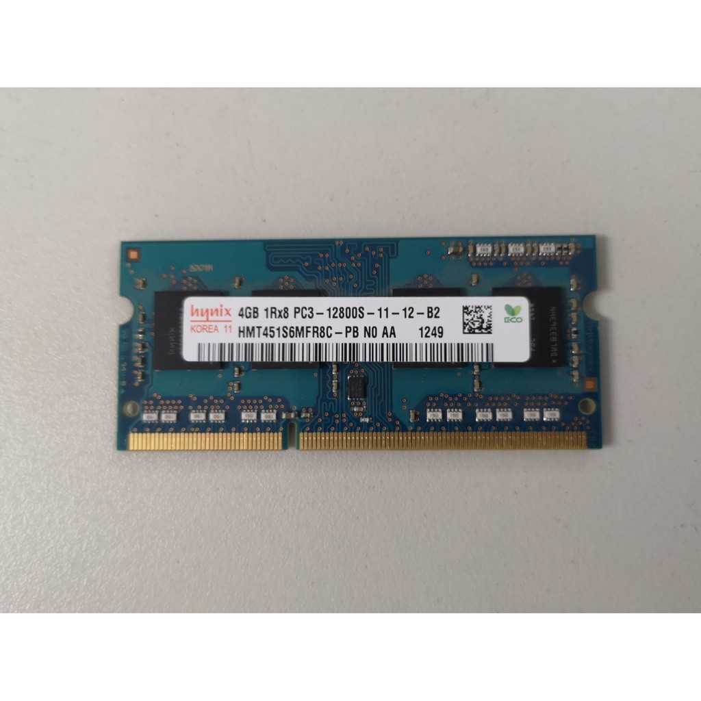RAM โน๊ตบุ๊ค Hynix 8 Chip DDR3(1600 MHz) 4GB