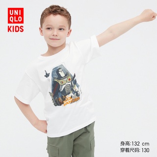 ใหม่ Uniqlo UT เสื้อยืดแขนสั้น พิมพ์ลายแอนิเมชั่น Pixar สําหรับเด็กผู้ชาย และเด็กผู้หญิง 447282