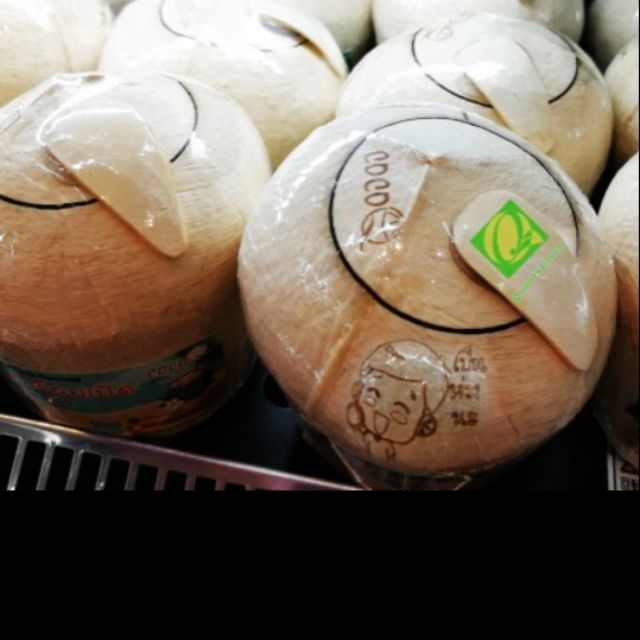CocoQ มะพร้าวน้ำหอมพร้อมทาน จำนวน 15 ลูก CocoQ (Coconut Ready Opened ...