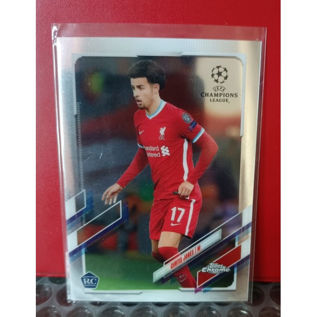 Liverpool Card soccer RC topps chrome