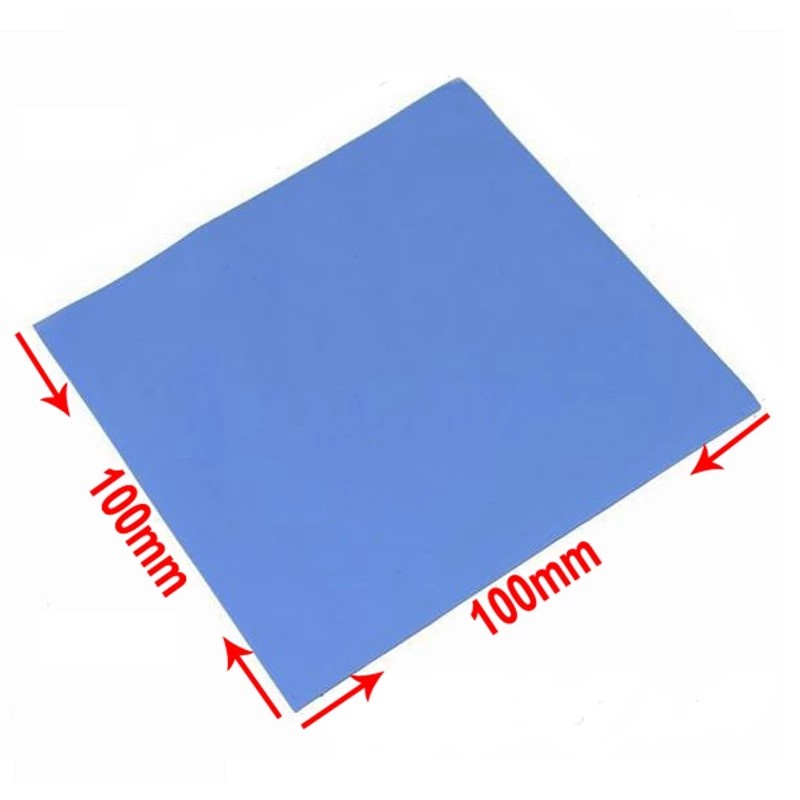 แผ่นความร้อนซิลิโคนนําความร้อนคุณภาพสูงสําหรับระบายความร้อน CPU GPU LED