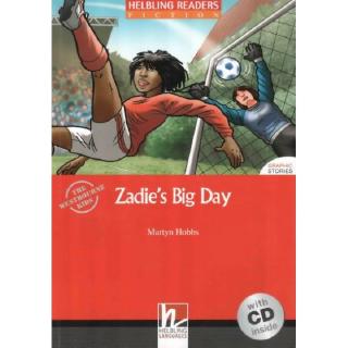 DKTODAY หนังสือ HELBLING READER RED 1:ZADIES BIG DAY+CD