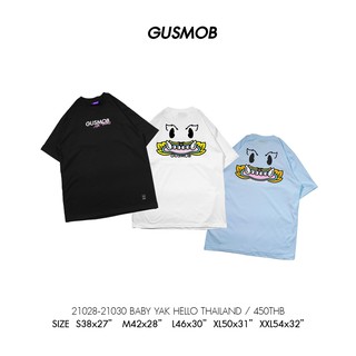 GUSMOB เสื้อยืด 21028-21033 BABY YAK HELLO THAILAND