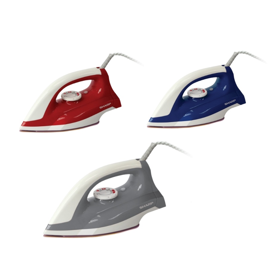 SHARP เตารีดชาร์ปรุ่น AM-285T สีน้ำเงิน (N) สีแดง (R) สีเทา (G)